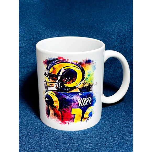 Rams Cooper Kupp Ceramic Custom Made Mugs 12oz/340ml Made To Order - Picture 1 of 2